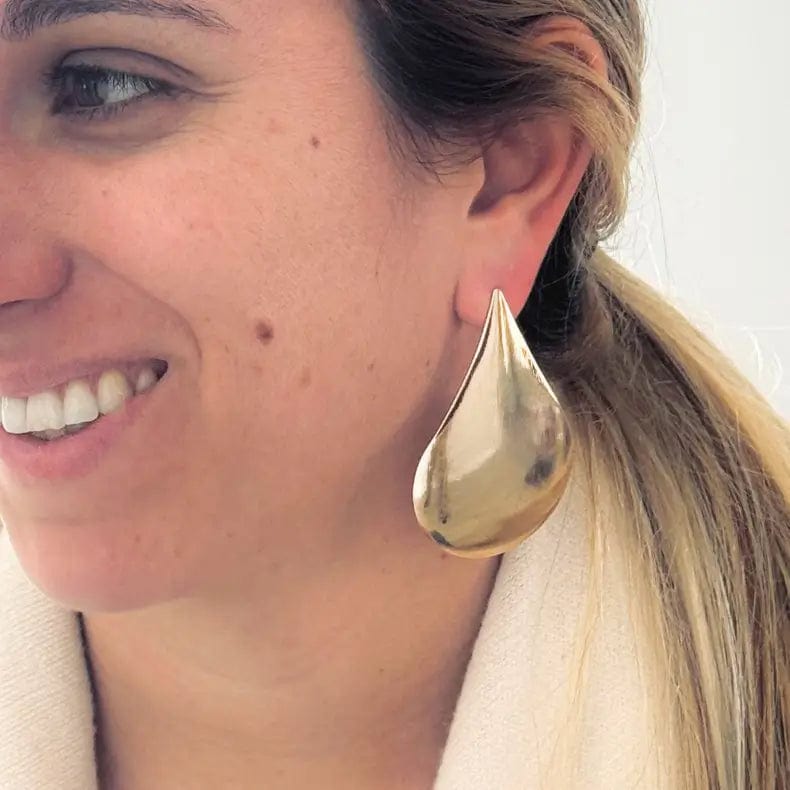 maxi earrings, silver chunky earrings, gold chunky earrings, chunky hoop silver earrings